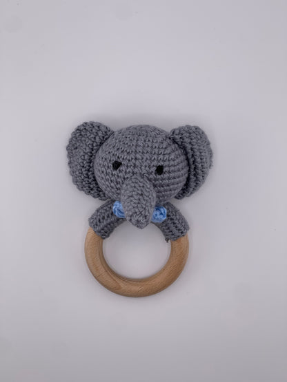 Crocheted Baby Rattle