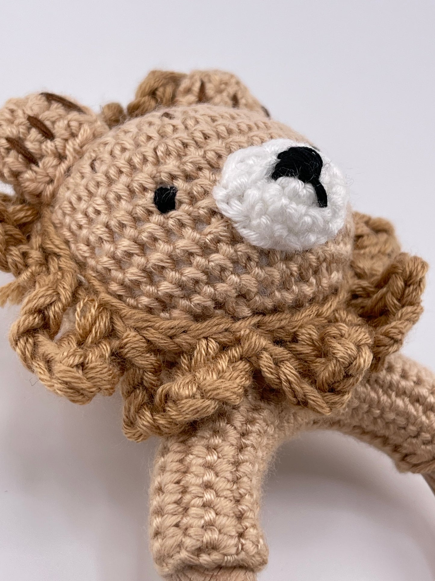 Crocheted Baby Rattle