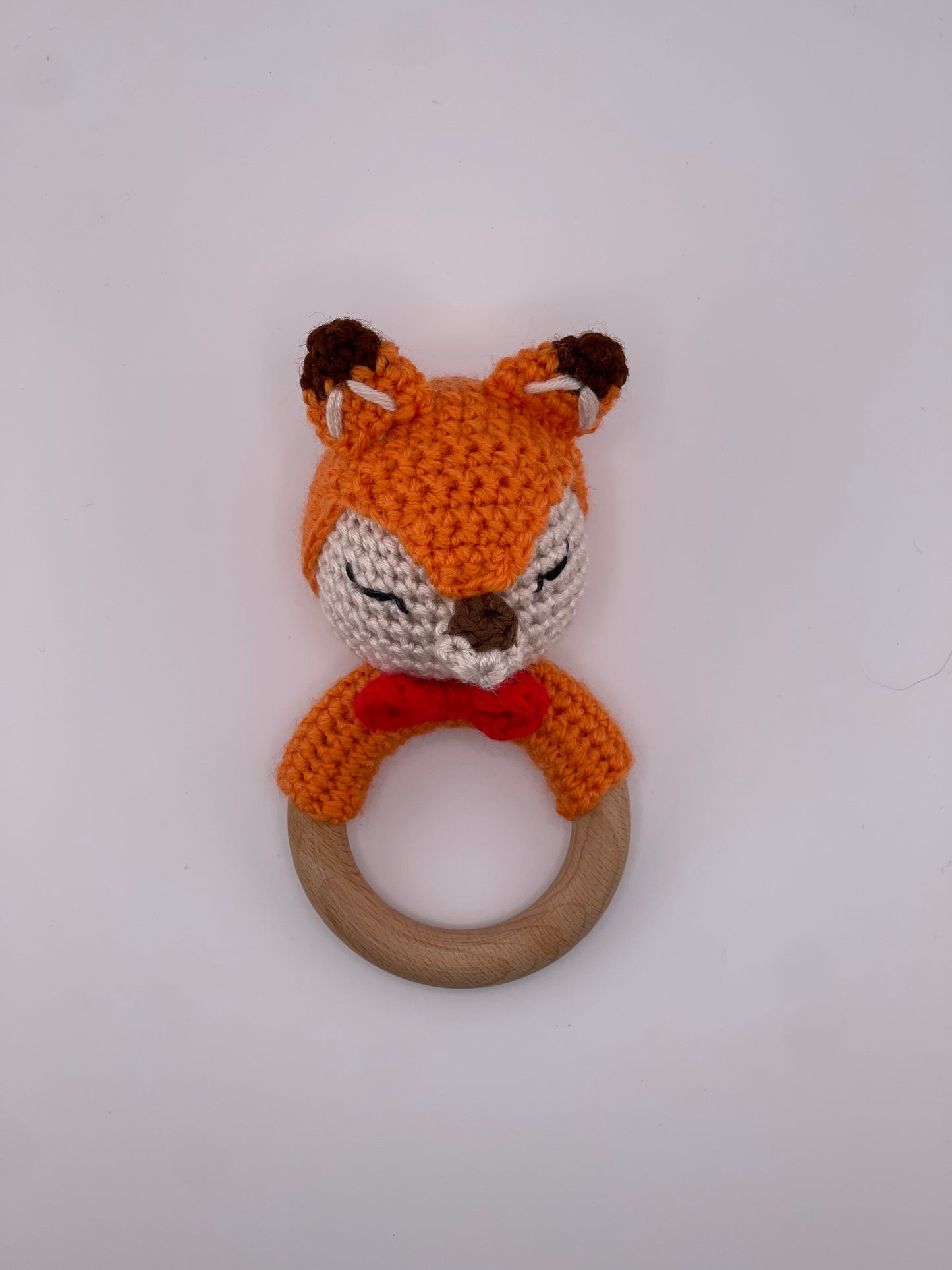 Crocheted Baby Rattle