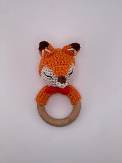 Crocheted Baby Rattle