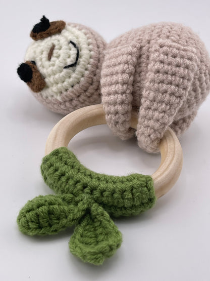 Crocheted Baby Rattle