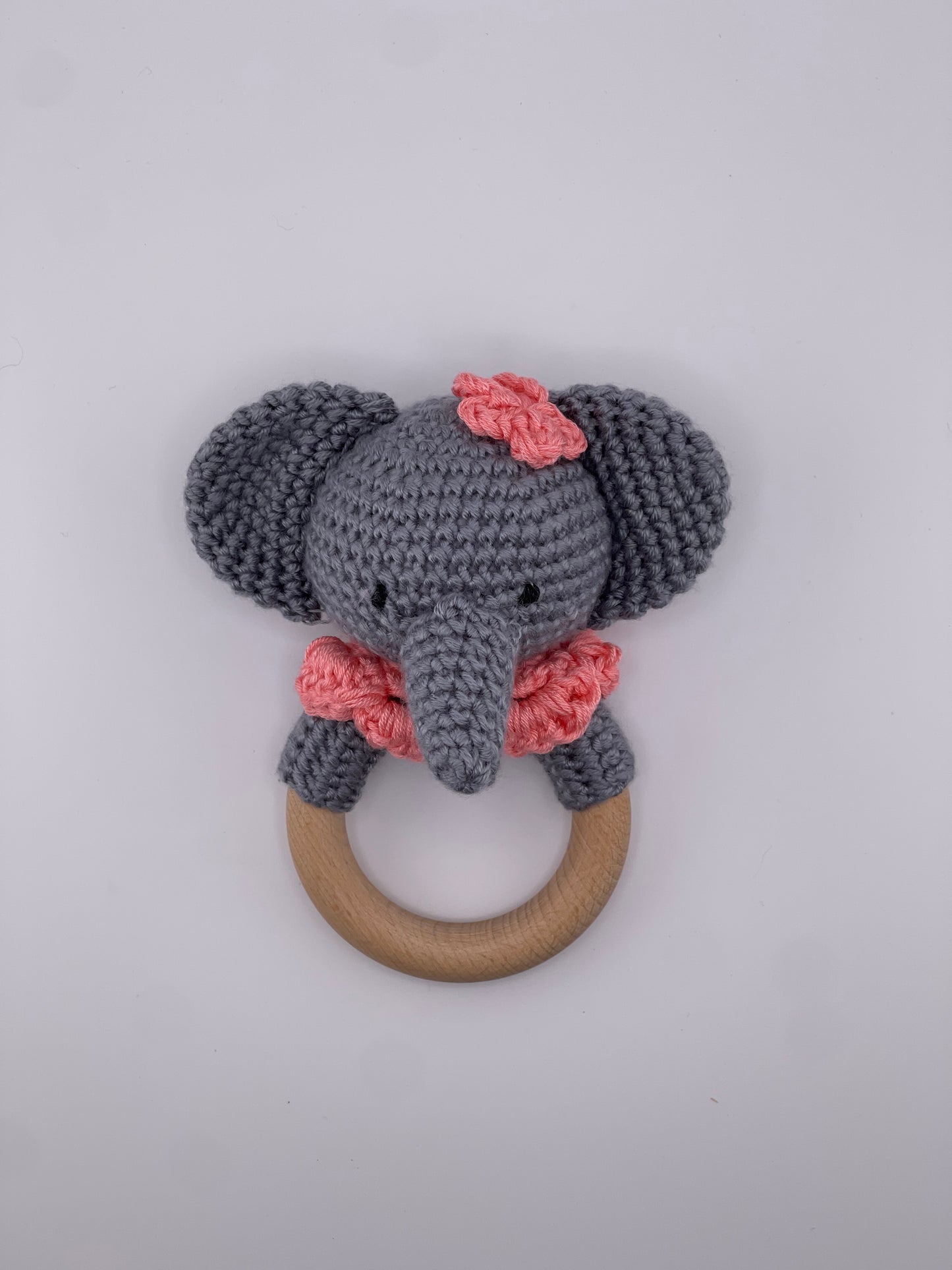 Crocheted Baby Rattle