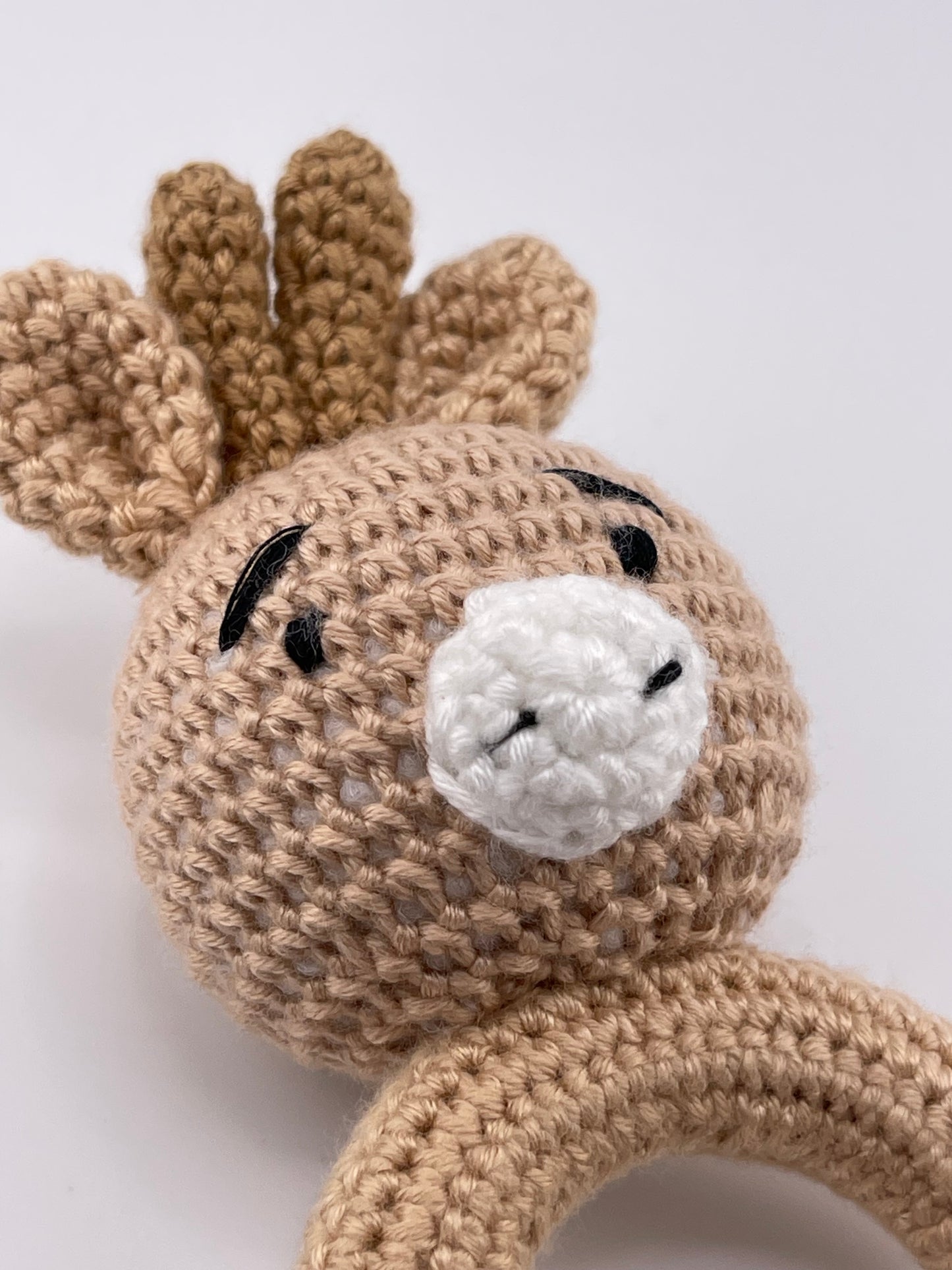 Crocheted Baby Rattle