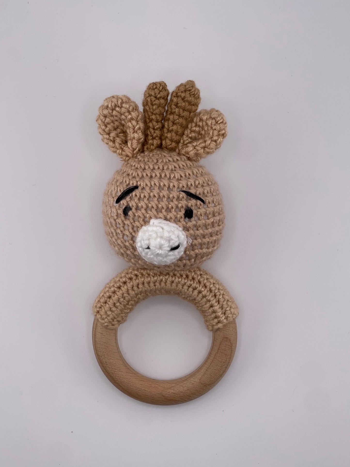 Crocheted Baby Rattle