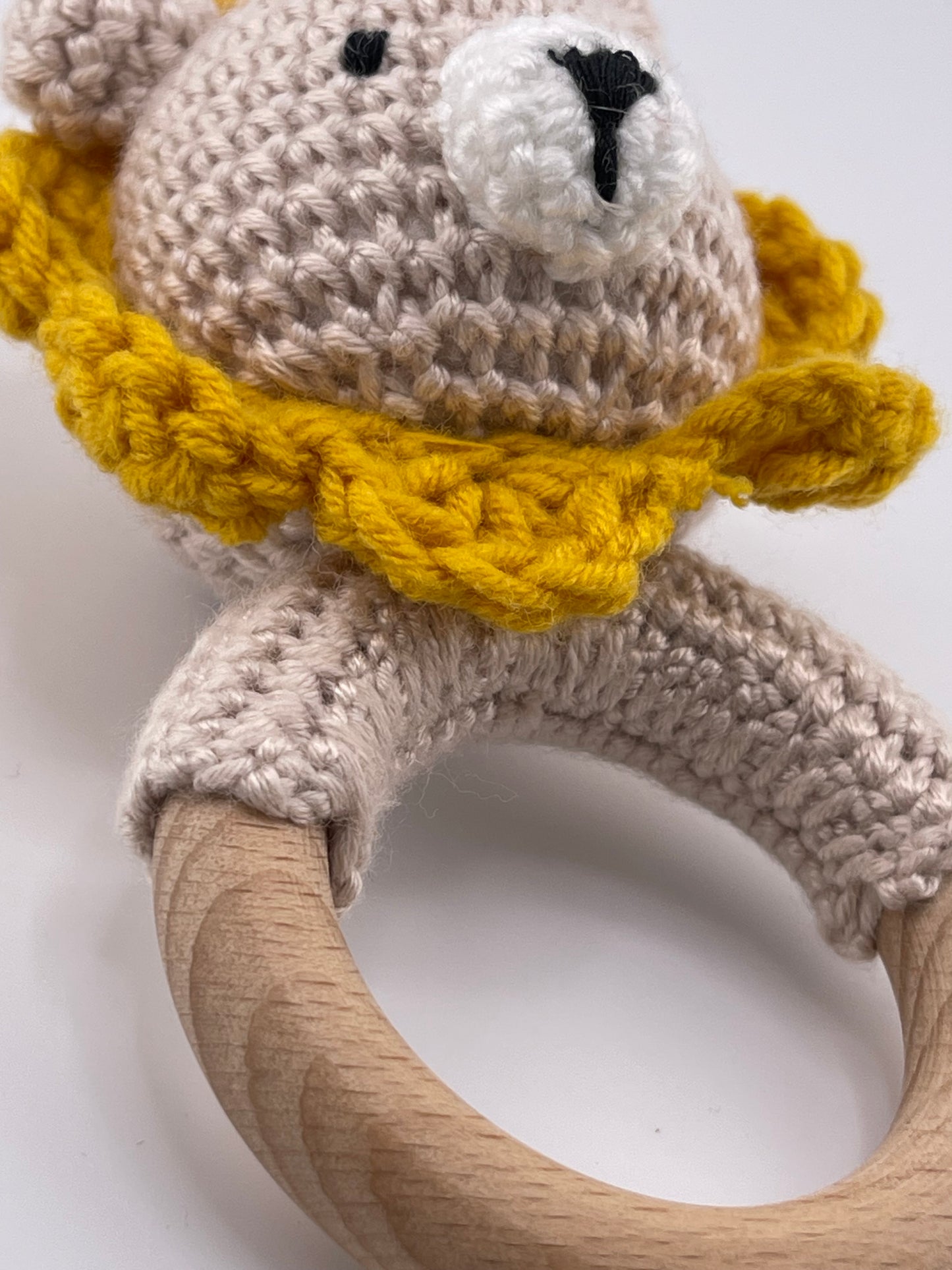 Crocheted Baby Rattle