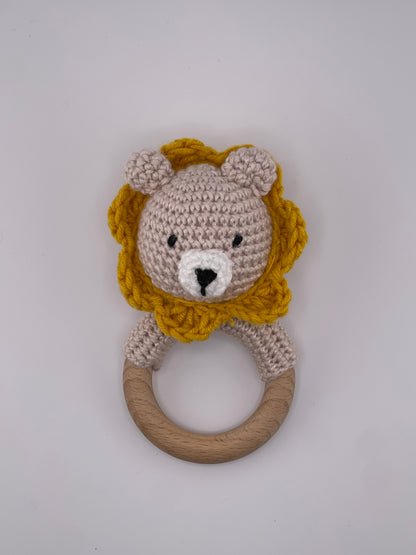 Crocheted Baby Rattle