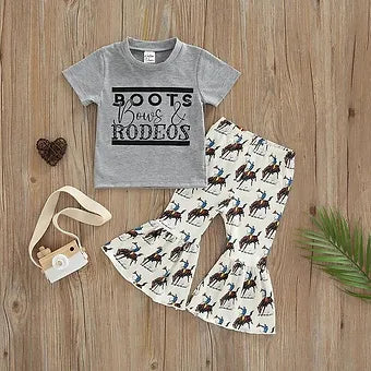 Boots Bows & Rodeos 2 piece