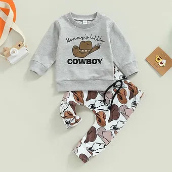 Mommy's Little Cowboy 2 piece outfit